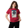 Skiing Samurai Ukiyo-e Classic T-Shirt - Samurai Original