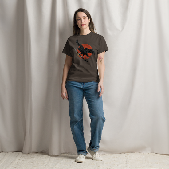 Ronin Raven Classic T-shirt - Samurai Original