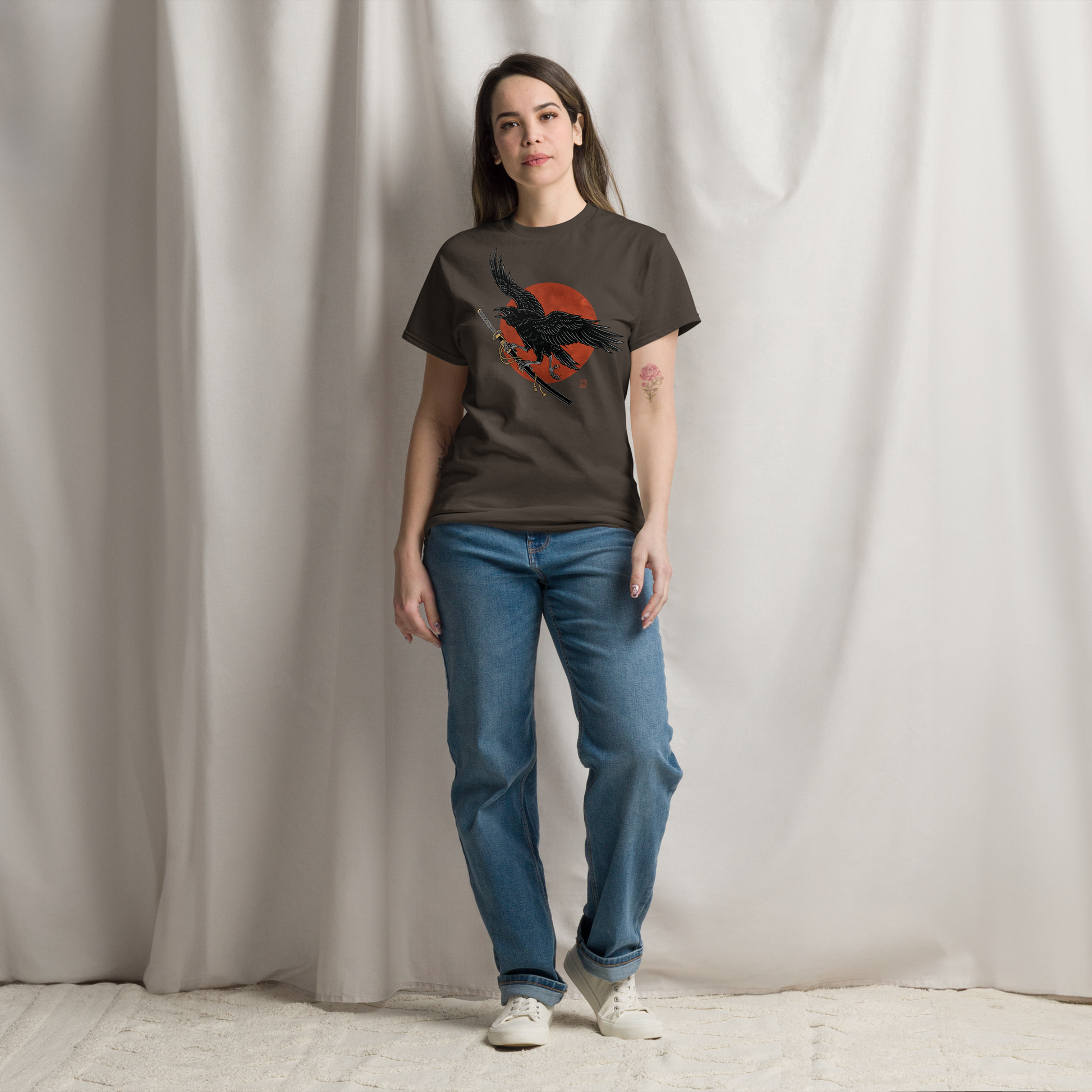 Ronin Raven Classic T-shirt - Samurai Original