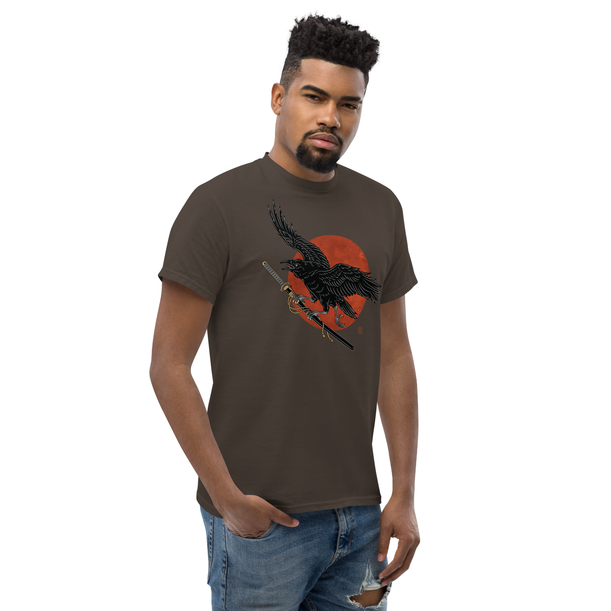 Ronin Raven Classic T-shirt - Samurai Original