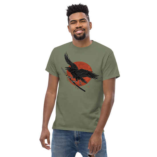 Ronin Raven Classic T-shirt - Samurai Original