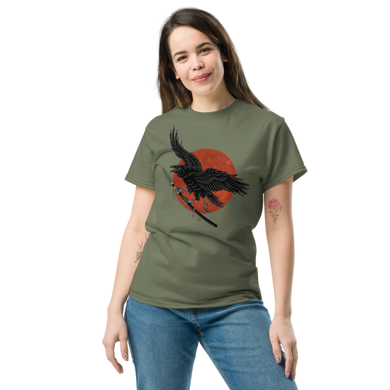Ronin Raven Classic T-shirt - Samurai Original