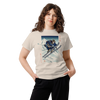 Skiing Samurai Ukiyo-e Classic T-Shirt - Samurai Original