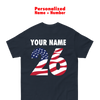 Personalized USA Soccer Fan Classic T-shirt