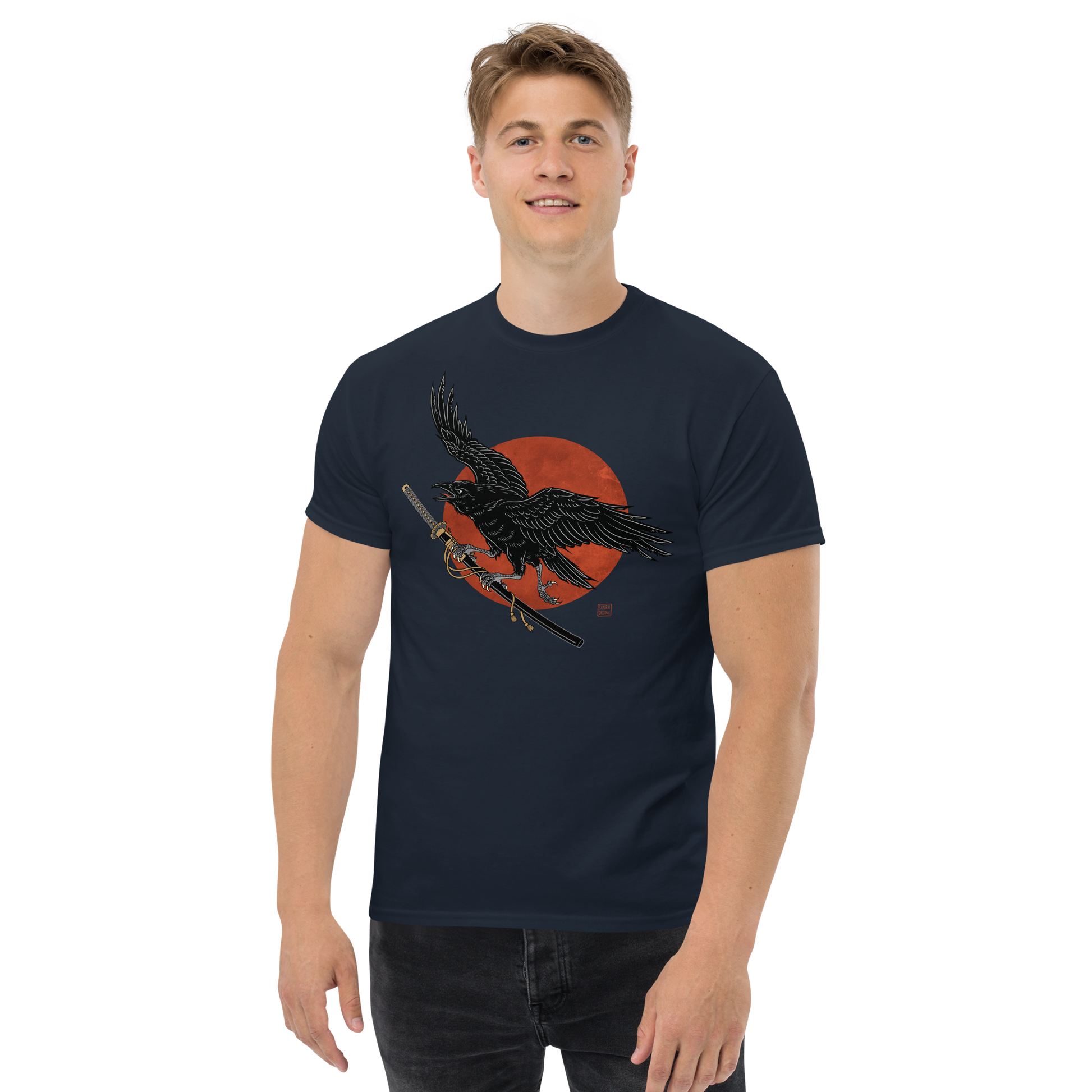 Ronin Raven Classic T-shirt - Samurai Original