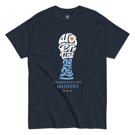 Argentina 2026 Champions Classic T-shirt Navy - Samurai Original