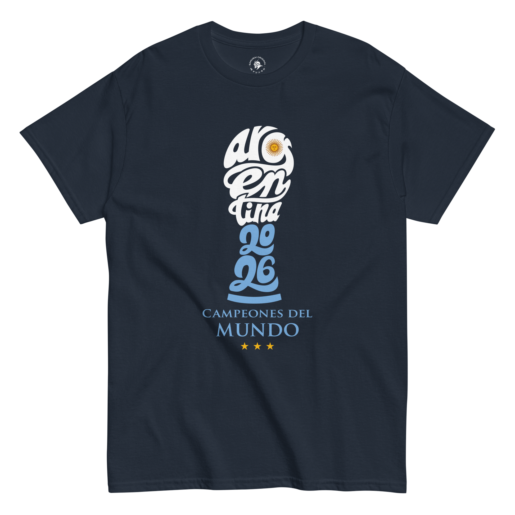 Argentina 2026 Champions Classic T-shirt Navy - Samurai Original