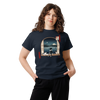 Moonlit Cats Ukiyo-e Classic T-Shirt
