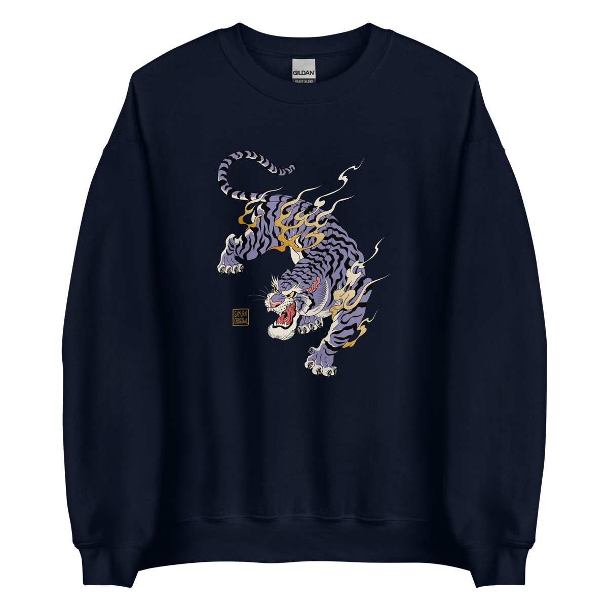 Unisex Sweatshirt Navy - Samurai Original