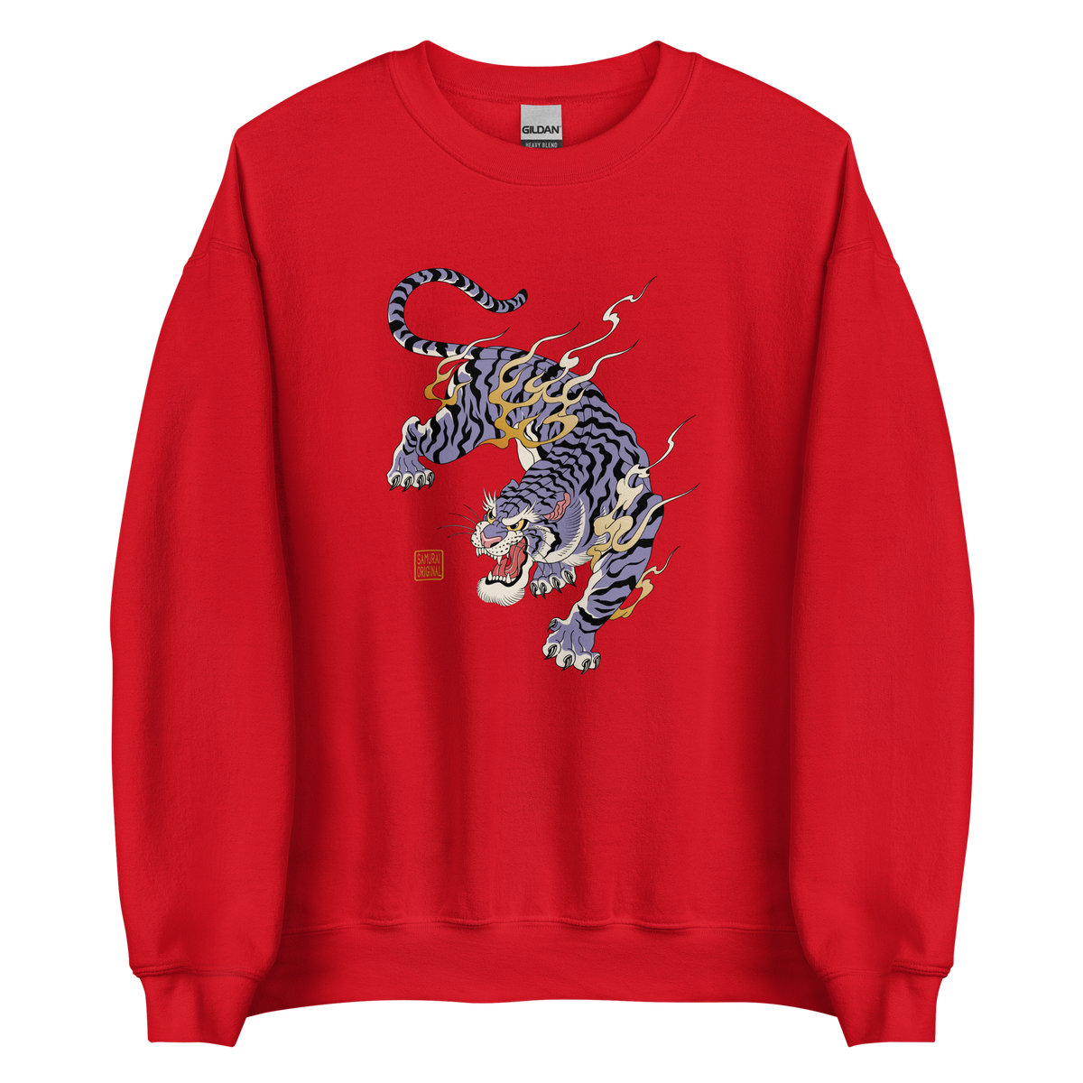 Unisex Sweatshirt Red - Samurai Original