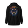 Skull of Black Cats Ukiyo-e Unisex heavy blend zip hoodie