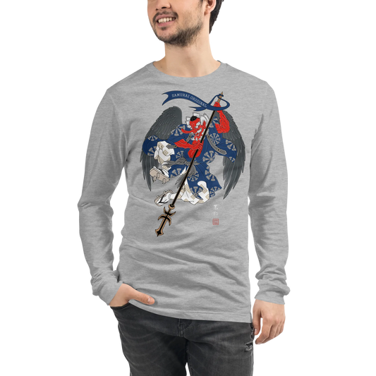 Tengu Japanese Ukiyo-e Unisex Long Sleeve Tee