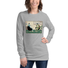 Samurai Psychologist Japanese Ukiyo-e Unisex Long Sleeve Tee