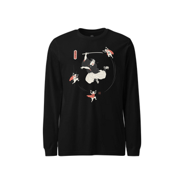 Samurai Coder Funny Unisex Long Sleeve Tee