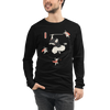 Samurai Coder Funny Unisex Long Sleeve Tee