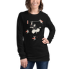 Samurai Coder Funny Unisex Long Sleeve Tee
