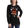 Hannya Pumpkin Halloween Japanese Ukiyo-e Unisex Long Sleeve Tee