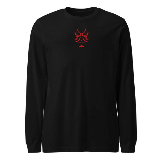 Kabuki Embruidery Unisex Long Sleeve Tee