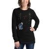 Samurai Photographer Japanese Ukiyo-e Unisex Long Sleeve Tee