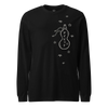 Japanese Custom Name Lucky Gourd Crest Unisex Long Sleeve Tee