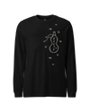 Japanese Custom Name Lucky Gourd Crest Unisex Long Sleeve Tee