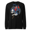 Tengu Japanese Ukiyo-e Unisex Long Sleeve Tee