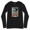 Samurai Drummer 5 Percussion Music Ukiyo-e Unisex Long Sleeve Tee Black - Samurai Original