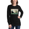Samurai Psychologist Japanese Ukiyo-e Unisex Long Sleeve Tee