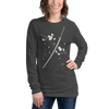 Sakura Katana Samurai Unisex Long Sleeve Tee