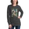 Samurai Photographer 5 Camera Ukiyo-e Unisex Long Sleeve Tee