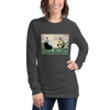 Samurai Psychologist Japanese Ukiyo-e Unisex Long Sleeve Tee