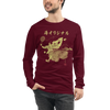 Samurai Tennis Japanese Ukiyo-e Unisex Long Sleeve Tee No.3