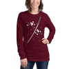 Sakura Katana Samurai Unisex Long Sleeve Tee