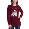 Ronin Guitar Blues Japanese Art Unisex Long Sleeve Tee - Samurai Original