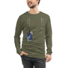 Samurai Photographer Japanese Ukiyo-e Unisex Long Sleeve Tee