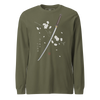 Sakura Katana Samurai Unisex Long Sleeve Tee