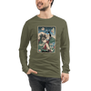 Samurai Photographer 5 Camera Ukiyo-e Unisex Long Sleeve Tee