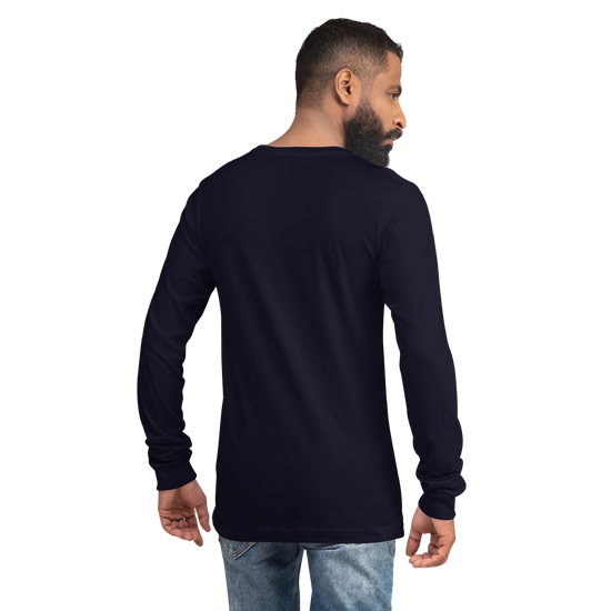 Ronin Guitar Blues Japanese Art Unisex Long Sleeve Tee - Samurai Original