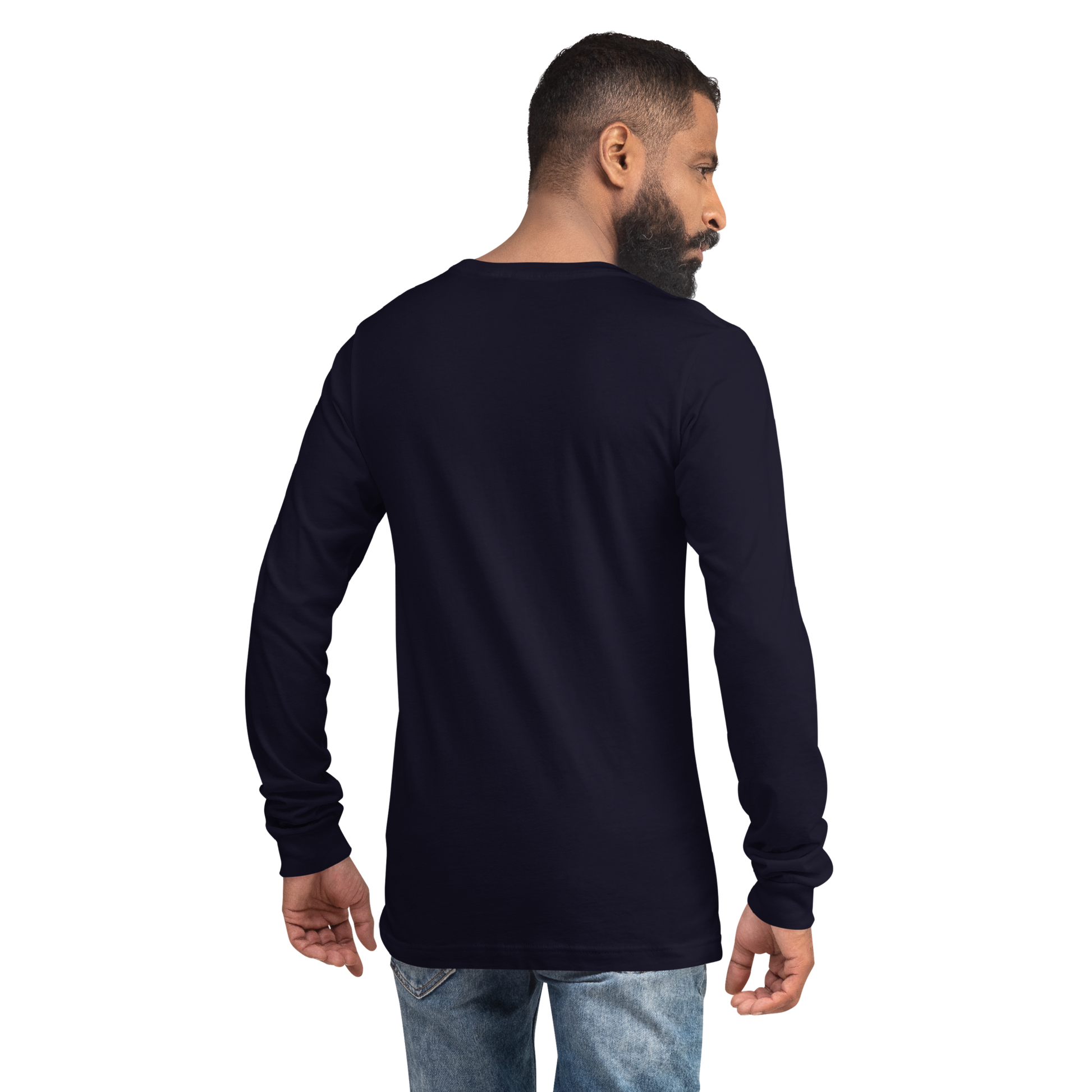 Ronin Guitar Blues Japanese Art Unisex Long Sleeve Tee - Samurai Original