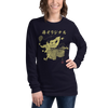 Samurai Tennis Japanese Ukiyo-e Unisex Long Sleeve Tee No.3