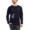 Samurai Photographer Japanese Ukiyo-e Unisex Long Sleeve Tee