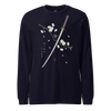 Sakura Katana Samurai Unisex Long Sleeve Tee
