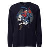 Tengu Japanese Ukiyo-e Unisex Long Sleeve Tee
