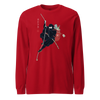 Ninja Santa Christmas Japanese Ukiyo-e Unisex Long Sleeve Tee