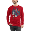 Tengu Japanese Ukiyo-e Unisex Long Sleeve Tee