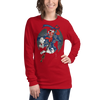 Tengu Japanese Ukiyo-e Unisex Long Sleeve Tee