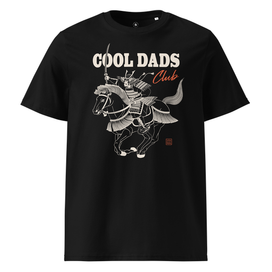 Cool Dads Club Samurai Edition Organic T-Shirt Black - Samurai Original