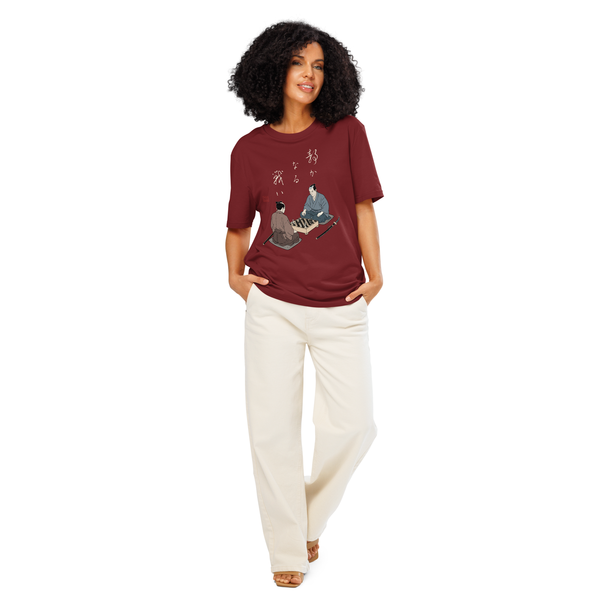 The Chess Samurai Organic T-shirt - Samurai Original