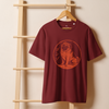 Personalized Japanese Hanko Pet Portrait Organic T-Shirt - Samurai Original