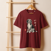 Personalized Japanese Pet Portrait Classic Organic T-Shirt - Samurai Original